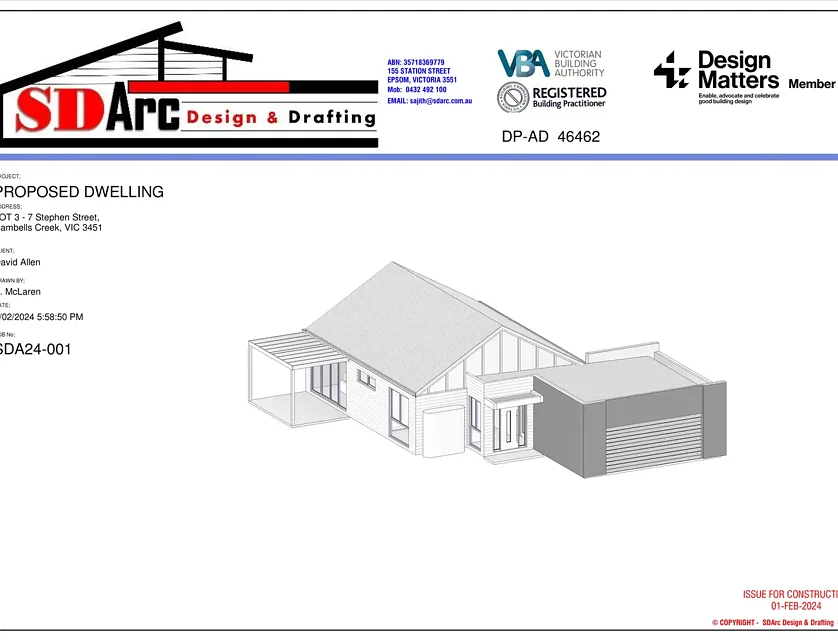 LOT Lot 3/7 Stephen Street, Campbells Creek, VIC 3451, 0 રૂમ, 0 બાથરૂમ, Section