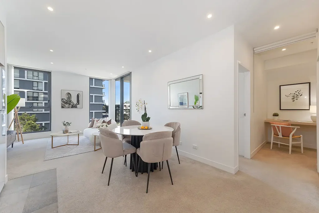 North Ryde 1Kwarto Contemporary Designer Living in the Heart of North Ryde's Vibrant Metro Precinct