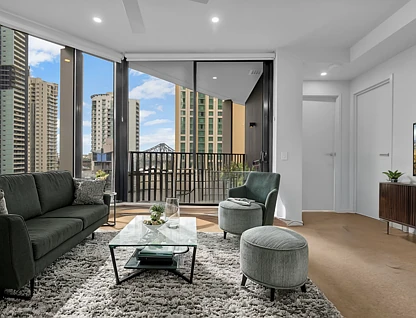 1004/550 Queen Street, Brisbane City, Brisbane - Inner City Region, 2 Bedrooms, 2 Bathrooms, Apartment