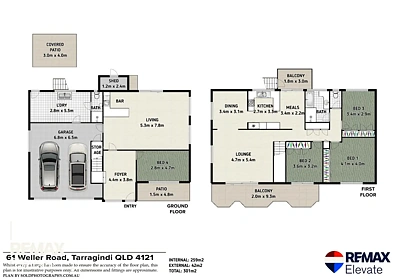 61 Weller Road, Tarragindi, QLD 4121, 4 રૂમ, 2 બાથરૂમ, House