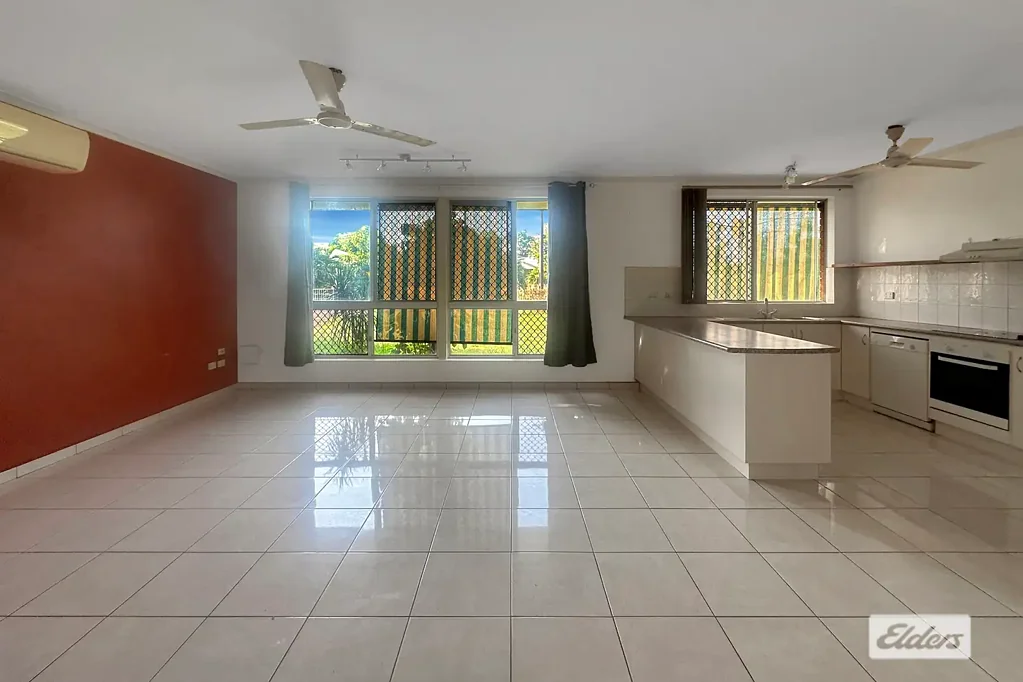 Solid brick 3 bedroom home with open-plan living, built in robes, and spacious yard just 10 mins from the town square. Ideal for families or couples.