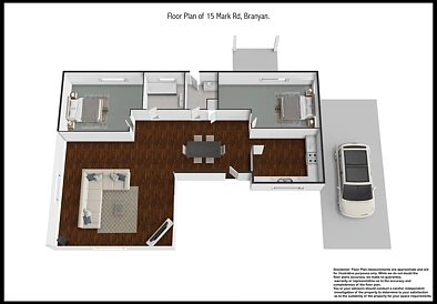 15 Mark Road, Branyan, QLD 4670, 2 slaapkamers, 1 badkamers, House