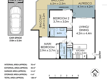 G04/2 Wayman Place, Merrylands, Parramatta (Northwest suburbs), 2 Kuwarto, 2 Banyo, Apartment