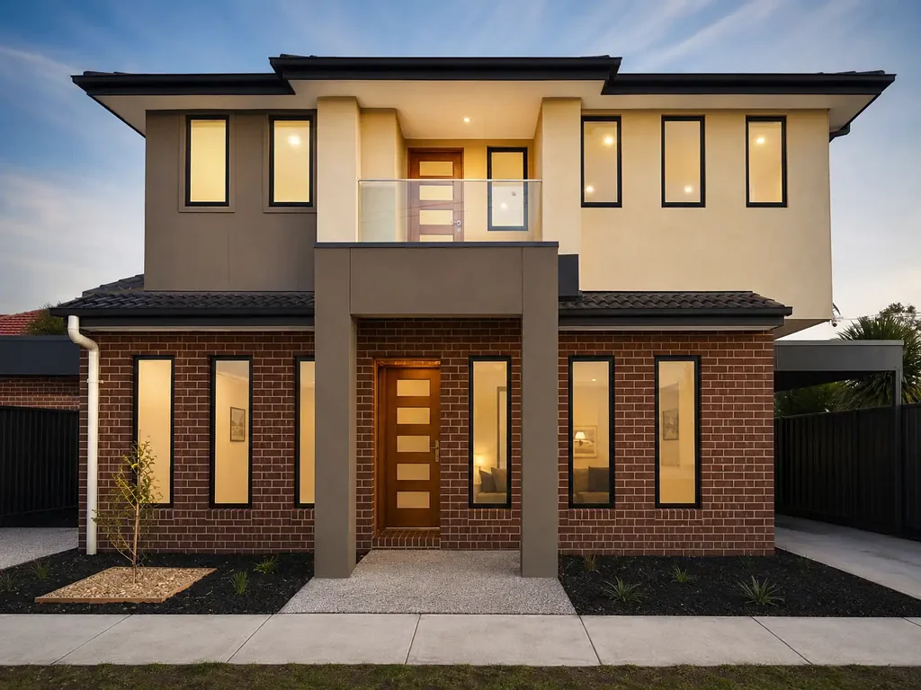 Brand-New Four-Bedroom Home with Guest Suite, Two Living Areas, Low-Maintenance Garden & Balcony