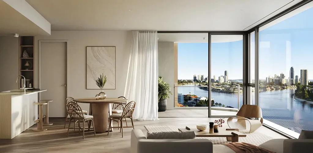 Surfers Paradise 2غرفة نوم Welcome to Tapestry. Your island home, in the city.