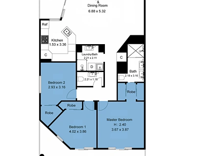 606/89 Landsborough Avenue, Scarborough, Brisbane - Northern Region , 3 침실, 2 욕실, Apartment