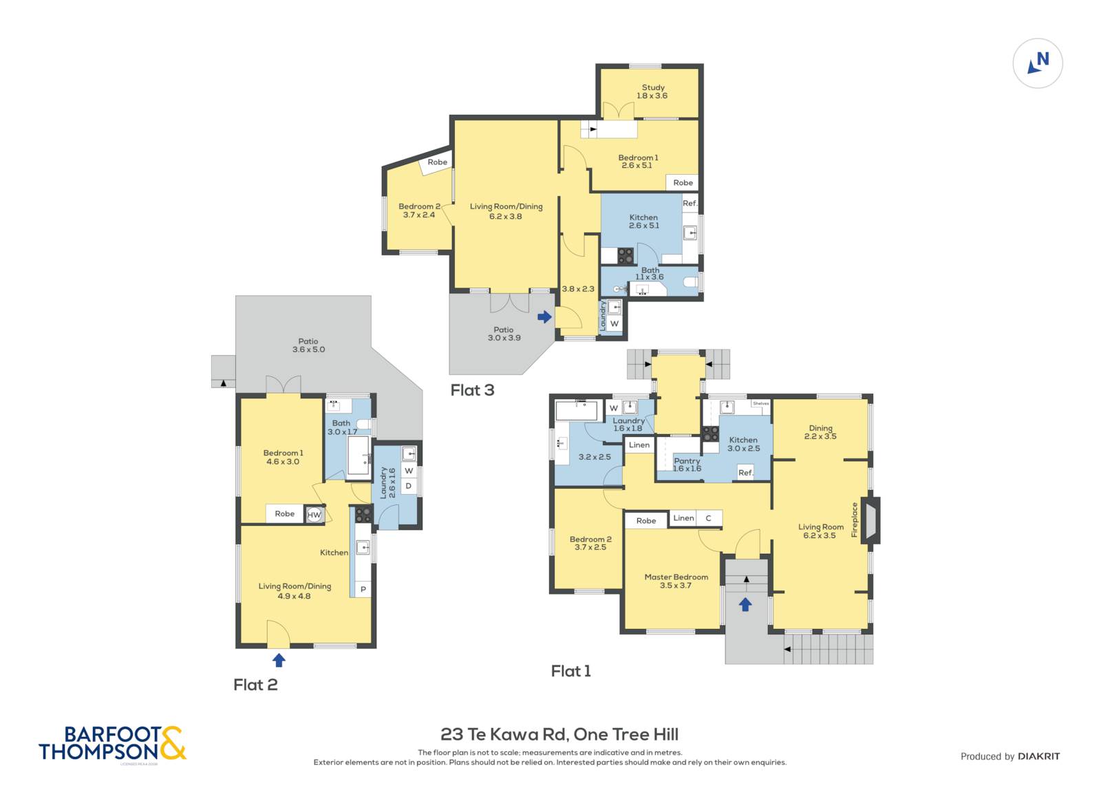 23 Te Kawa Road, One Tree Hill, Auckland, 5 રૂમ, 0 બાથરૂમ