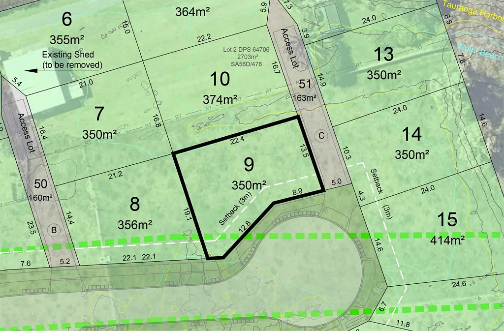 Waihi Beach Civil Works are underway - Lot 9
