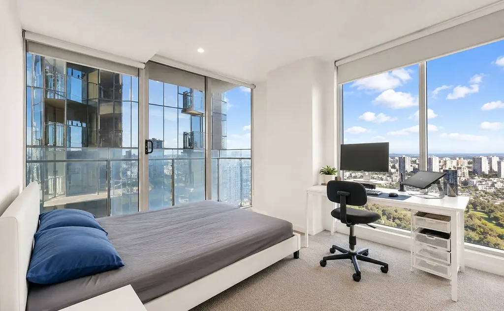 Melbourne 2 Slaapkamer Sophisticated CBD Living with Panoramic City Views