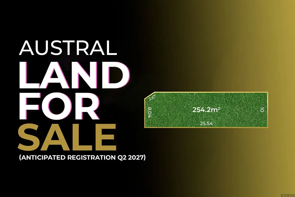 Austral 高潜力区域地块 117 便捷高速M7 紧邻机场未来城 新社区环绕 绿意空间丰富 Amazing Land Opportunity in Glenfield - Expected Land Registration Q2- 2027