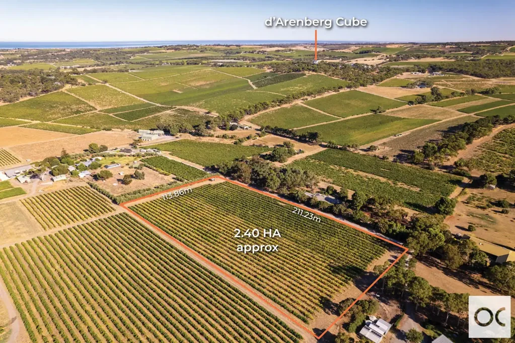 Mclaren Vale 6 acre parcel on quiet country lane with great views