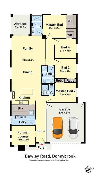 1 Bawley Road, Donnybrook, VIC 3064, 4 slaapkamers, 3 badkamers, House