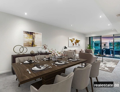 10/100 Terrace Road, East Perth, Perth CBD, 2 ห้องนอน, 2 ห้องน้ำ, Apartment