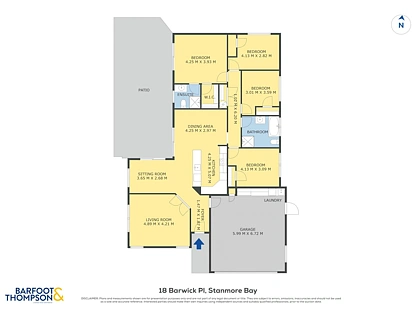 18 Barwick Place, Stanmore Bay, Rodney, 4房, 2浴, 独立屋