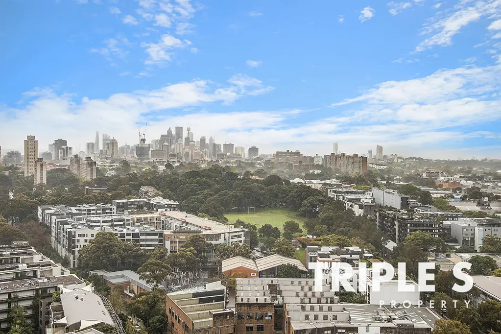 Zetland 2房 Green Square地标 朝北城市景观 豪华花岗岩厨房 邻近公交与Woolworths 步行至Gunyama Park Stunning High Level Apartment by OVO Mirvac