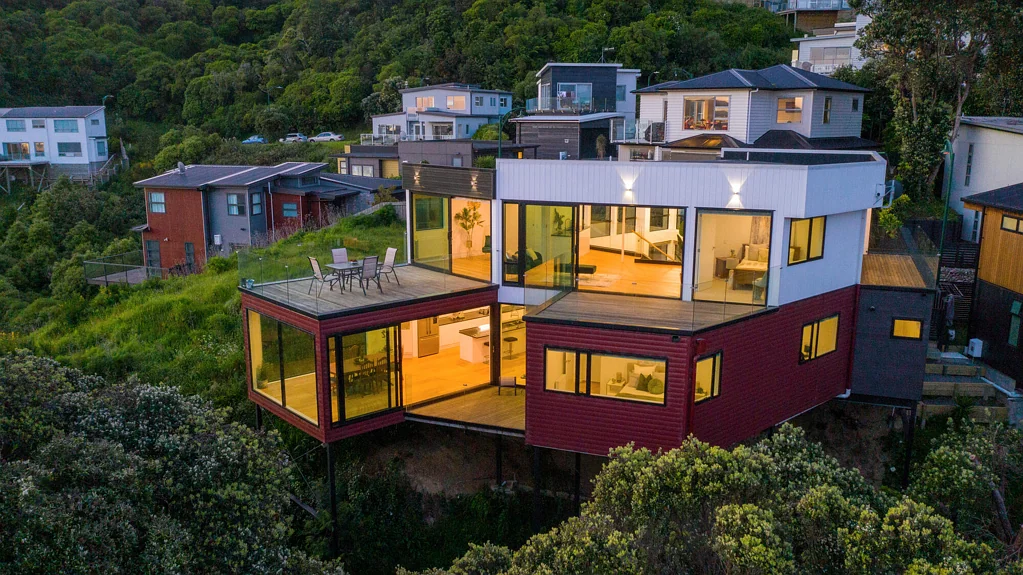 Kaiwharawhara 4房  Architectural Living with a Panoramic Harbour View