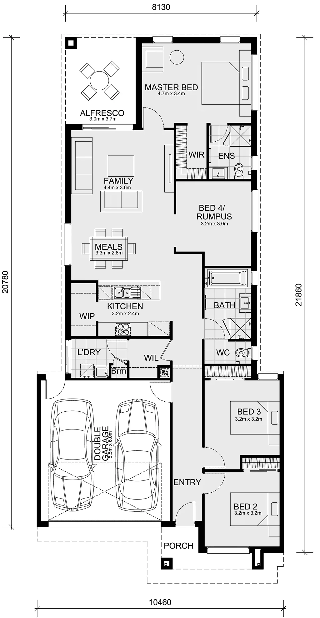 204 Daintree Boulevard, Sunbury, VIC 3429, 4 Bedrooms, 2 Bathrooms, House