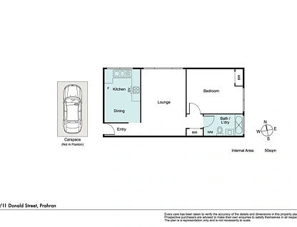 5/11 Donald Street, Prahran, VIC 3181, 1 ਕਮਰੇ, 1 ਬਾਥਰੂਮ, Apartment