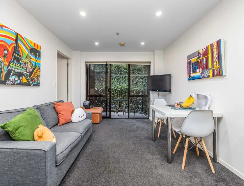 3A/23 Emily Place, Auckland Central, Auckland City, 1 રૂમ, 1 બાથરૂમ, Apartment