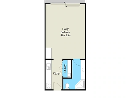 404/51-54 The Esplanade, Ettalong Beach, Central Coast, 1部屋, 1バスルーム, Apartment
