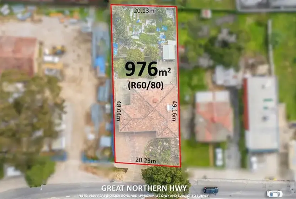 Midland 3房  TAKE ADVANTAGE! 976SQM ZONED R60/80!