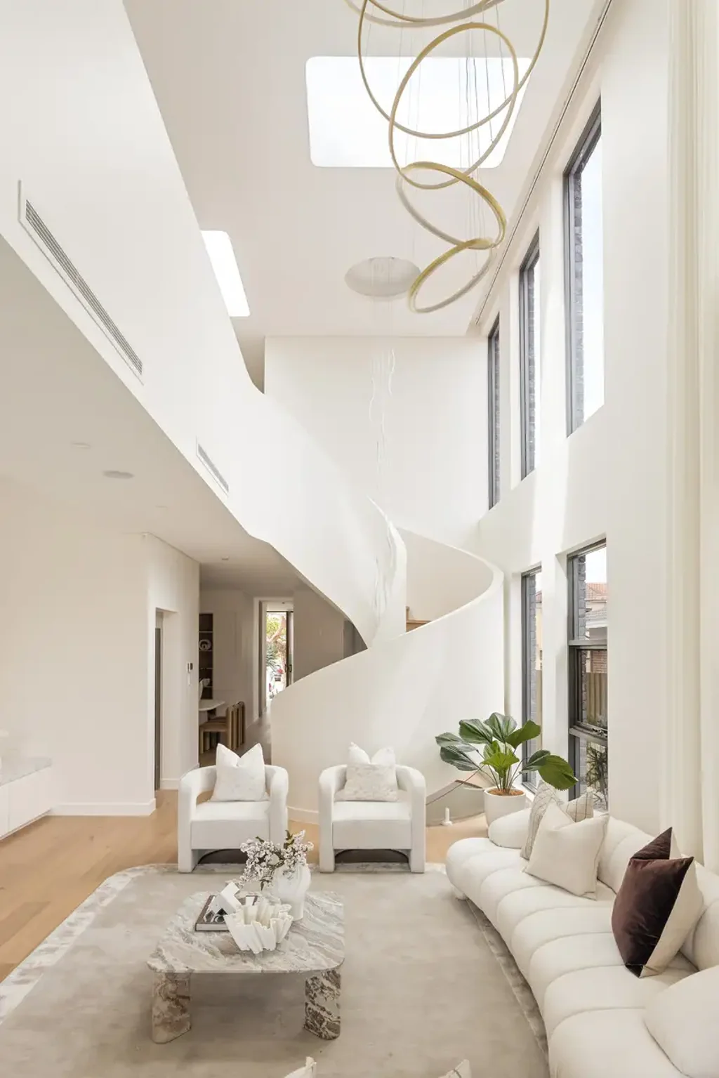 Architectural Tri-Level Masterpiece