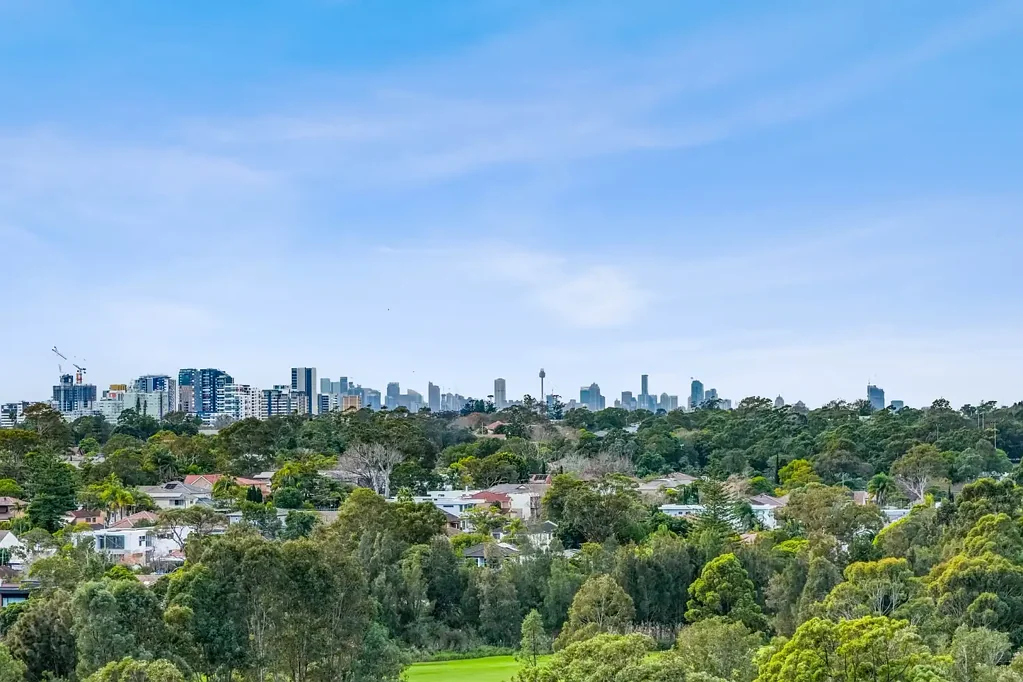 Quality apartment with city views over Strathfield Golf Course