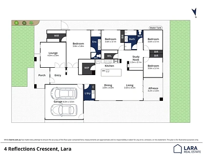 4 Reflections Crescent, Lara, VIC 3212, 4 Kuwarto, 2 Banyo, House