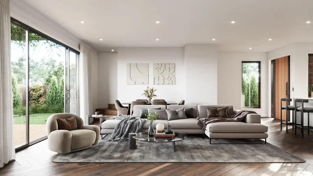 Mount Waverley 4房 Move-in ready 4卧3.5卫 200sqm空间 墨尔本天际线视野 Torrens Title独立街面 A Sophisticated Torrens Title Townhouse in Mount Waverley's Most Coveted School Zone with Breathtaking City Skyline Views