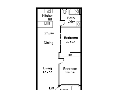 34 Kavanagh Street, Southbank, Melbourne CBD, 2 chambres, 1 salles de bain, Apartment