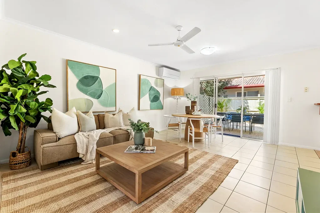 Hendra 2બેડરૂમ Neighbourhood chatter: This immaculate townhouse also comes with a study!
