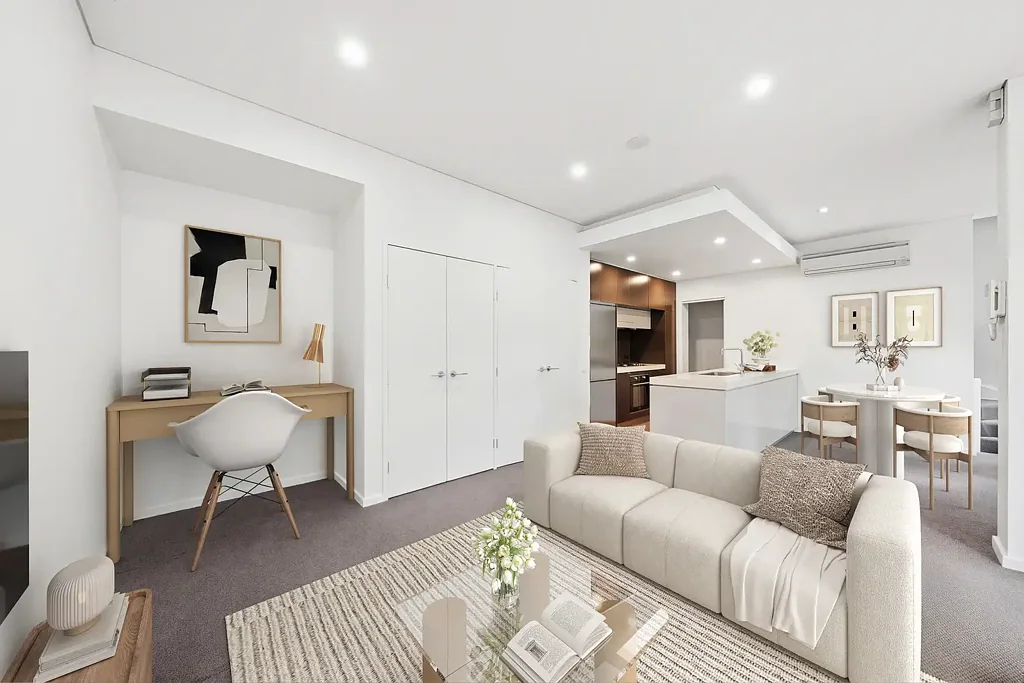 Contemporary Dual-Level Apartment with Private Street Access in the Heart of Zetland