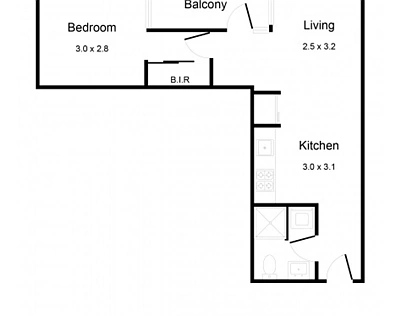 908/240 Barkly Street, Footscray, Western Melbourne, 1房, 1浴, Apartment