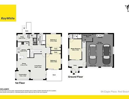 8A Eagle Place, Red Beach, Rodney, 3 ਕਮਰੇ, 2 ਬਾਥਰੂਮ, House