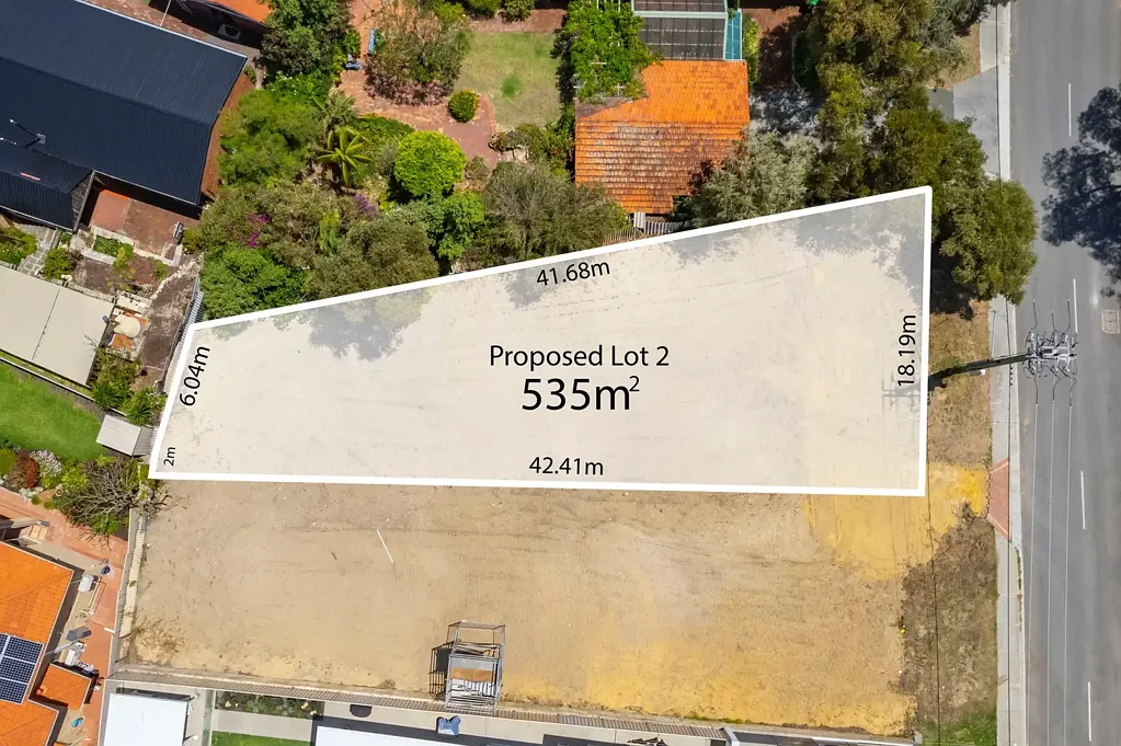 Sorrento Prime block with potential ocean views