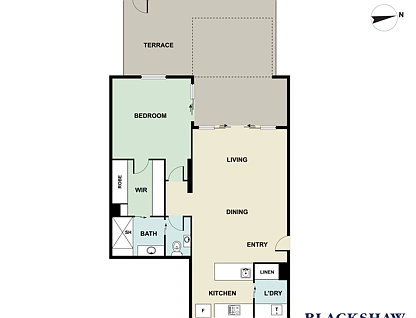 6/9 Lady Nelson Place, Red Hill, Inner South, 1 Kuwarto, 1 Banyo, Apartment