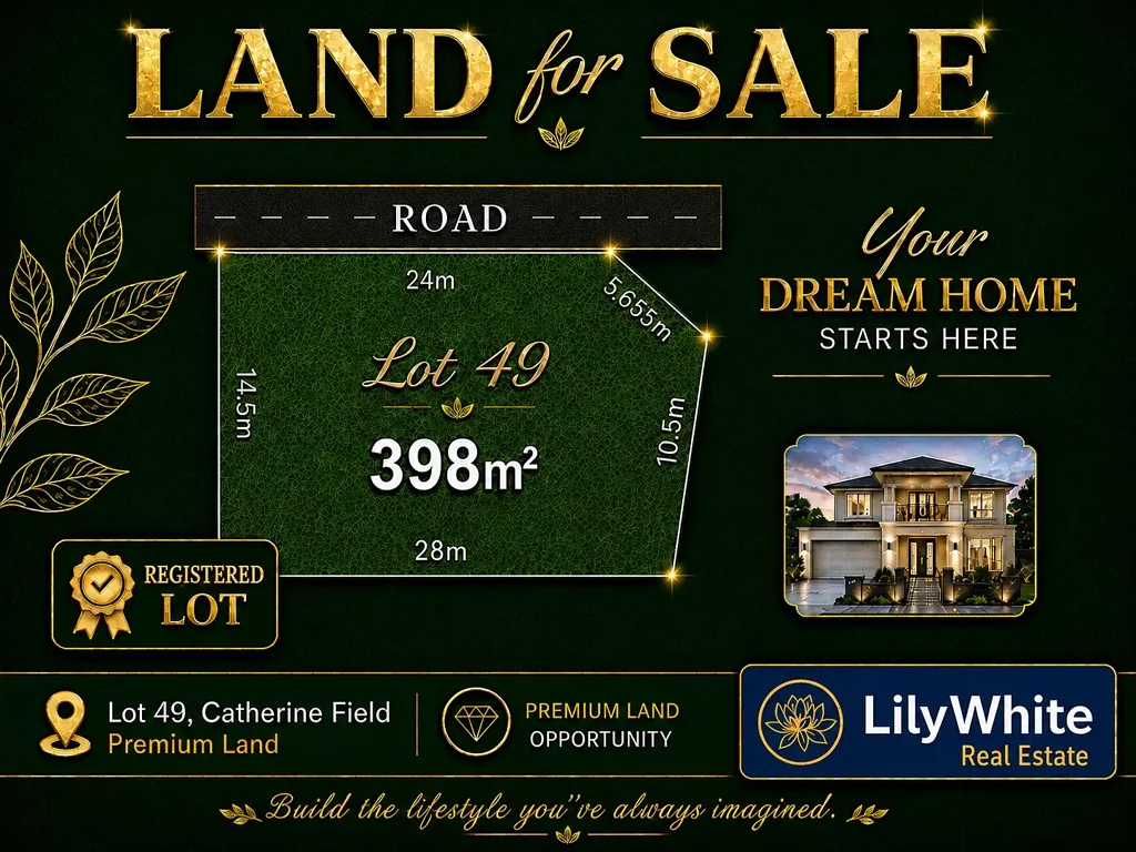 Catherine Field Corner Block Opportunity in Catherine Field