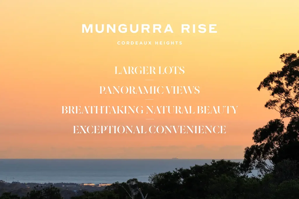 Cordeaux Heights Mungurra Rise | The Illawarra's Premium Residential Land Release
