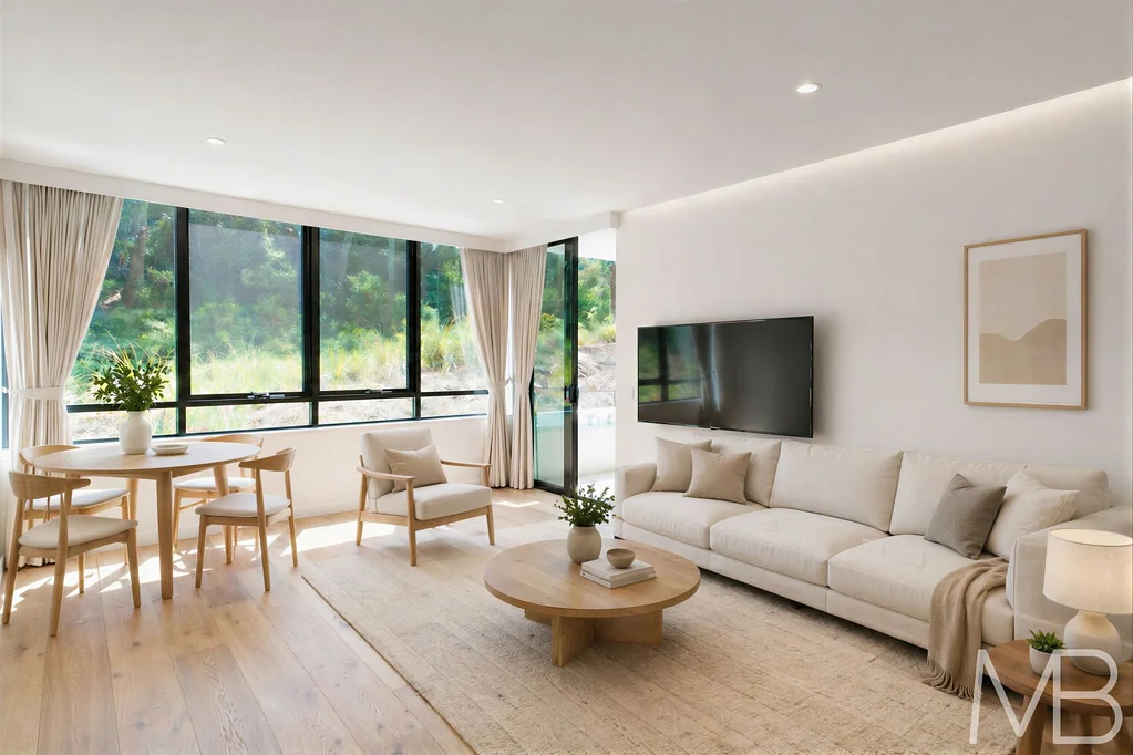 NORTH-FACING APARTMENT WITH STUDY