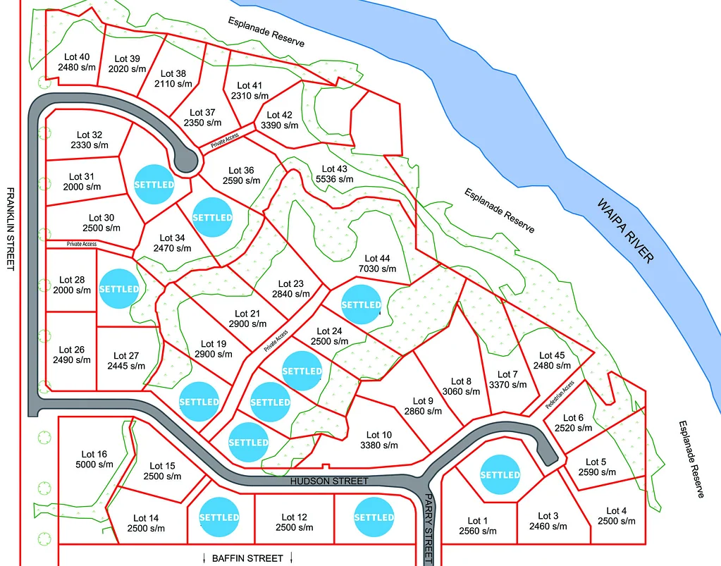 Pirongia Desirable Development in Pirongia - Titles Issued
