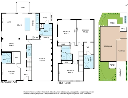 1/2 Mossfield Avenue, Ferntree Gully, East Melbourne, 4 कमरे, 3 बाथरूम, Townhouse
