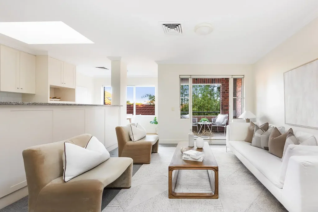Mosman 2બેડરૂમ Top floor security apartment in the heart of Mosman village