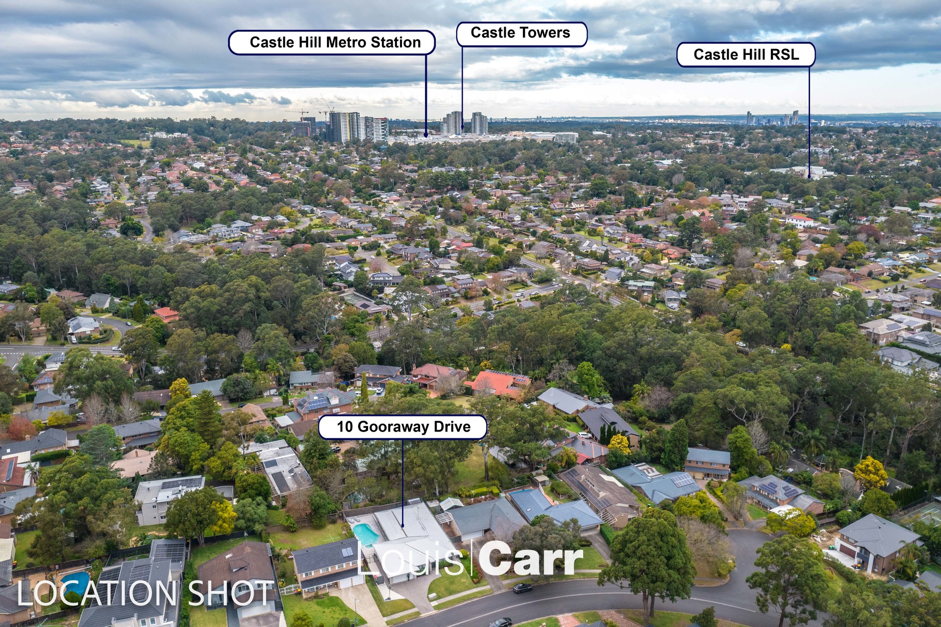 10 GOORAWAY DR, CASTLE HILL NSW 2154, 0房, 0浴, House