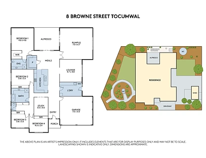 8 Browne Street, Tocumwal, NSW 2714, 4 ਕਮਰੇ, 2 ਬਾਥਰੂਮ, House