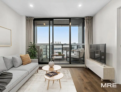 1203/58 Villiers Street, North Melbourne, Melbourne CBD, 2 Bedrooms, 1 Bathrooms, Apartment