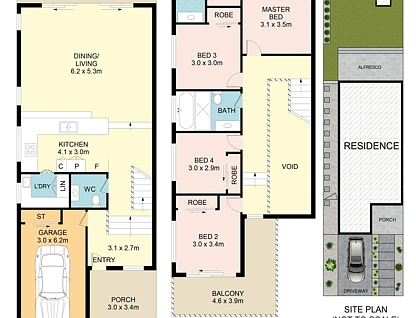 8 Collins Crescent, Yagoona, South Western Suburbs, 4房, 2浴, Apartment