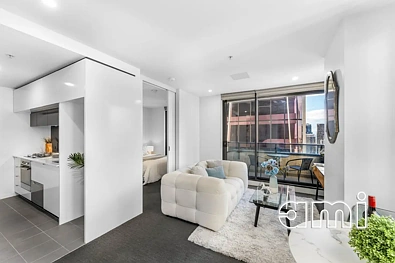 Melbourne 2 Slaapkamer Sky-High Corner Living with City Views