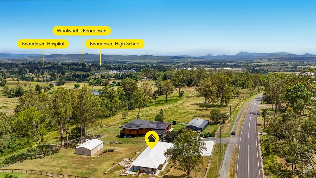 Beaudesert 4Zimmer Stunning Family Home with sweeping rural views...