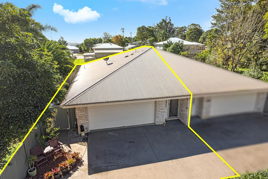 South Toowoomba 3ห้องนอน Private Half-Duplex With Northern Yard!