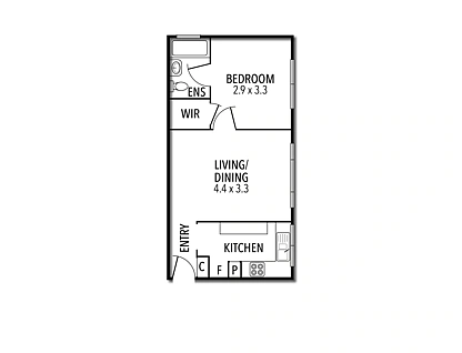 8/18A Bloomfield Road, Ascot Vale, North West Melbourne, 1 Schlafzimmer, 1 Badezimmer, Apartment